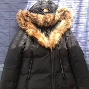 Mackage Down Coat with Signature Fur Collar